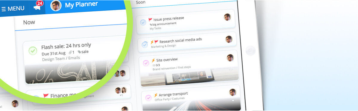 Now board DropTask Planner