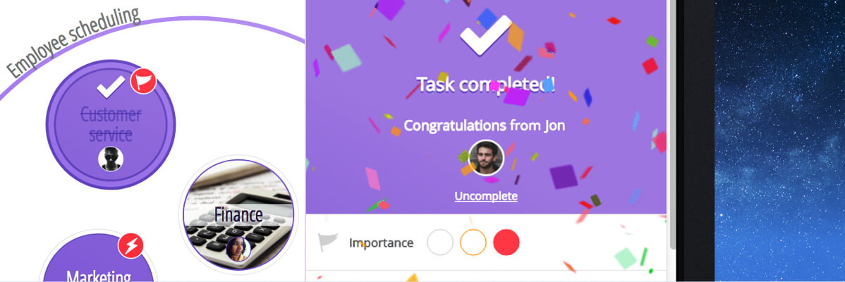 DropTask Congratulations