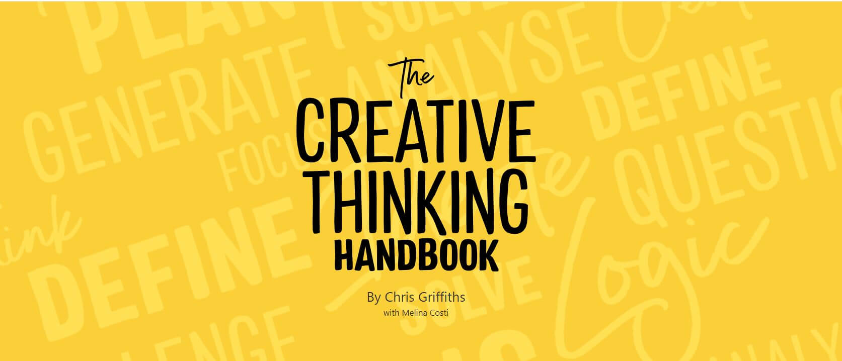 the creative thinking handbook