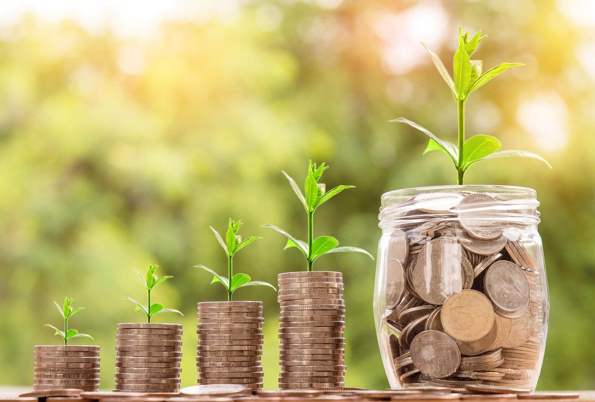 money jar growth