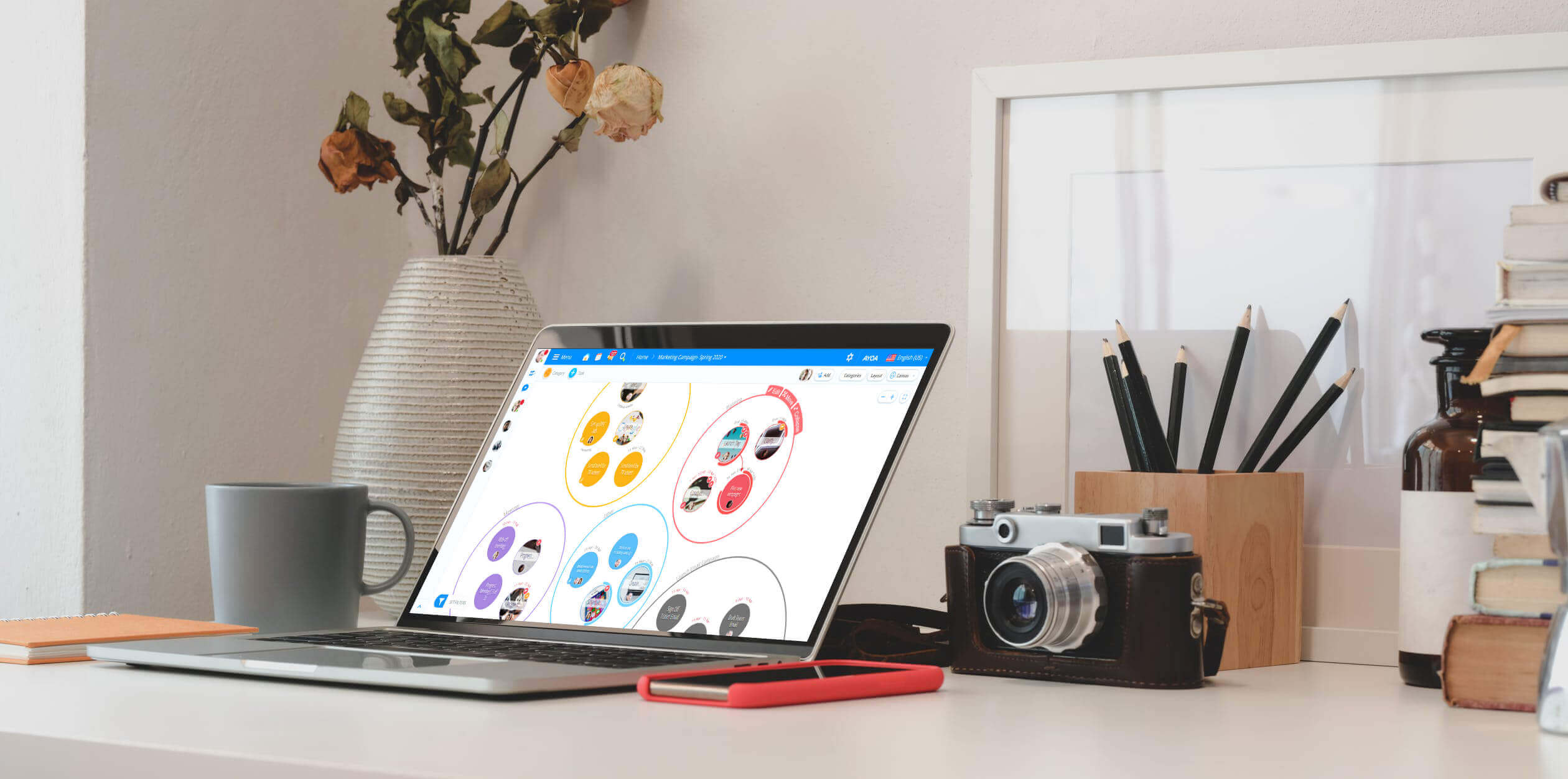 ayoa laptop at home