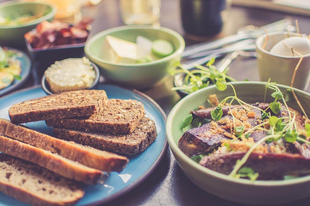 healthy lunch