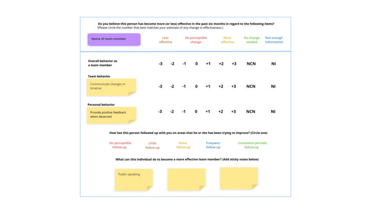 Team Building Without Time Wasting Follow Up Survey template image