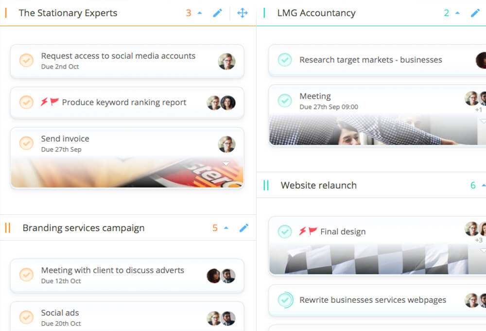 Ayoa's Kanban workflow