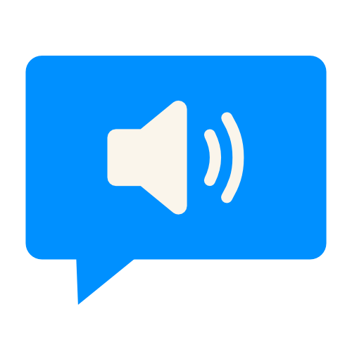 Voice notes icon