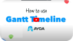 Ayoa's gantt project management view