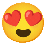 Heart eyes