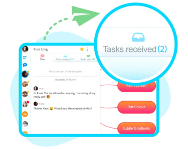 Turn conversation into action